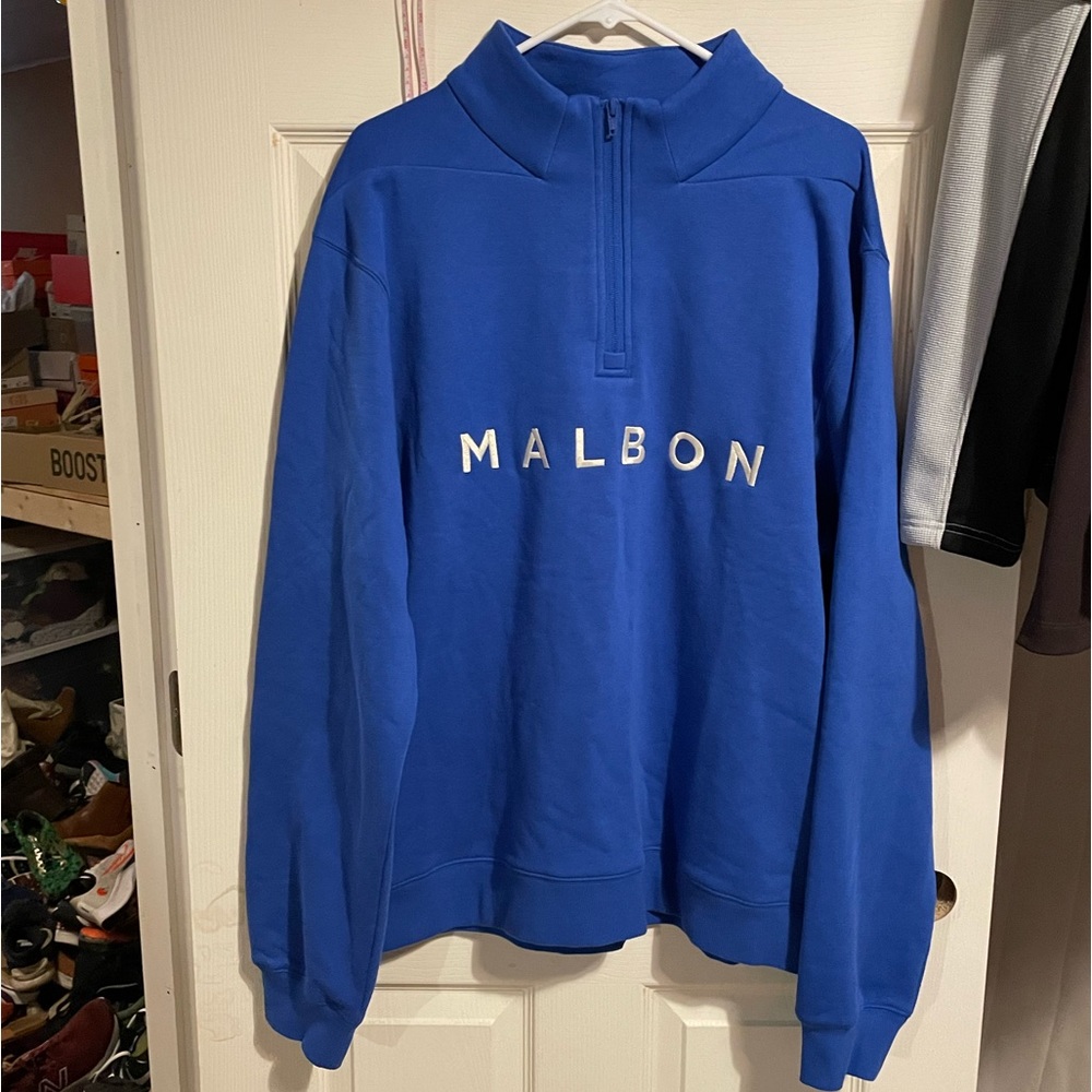 Malbon Golf 1/4 zip XXL NWT